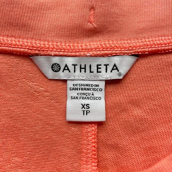NWT Athleta Balance 4” Shortie Shorts Bright Pink - Size: XS - Picture 3 of 7